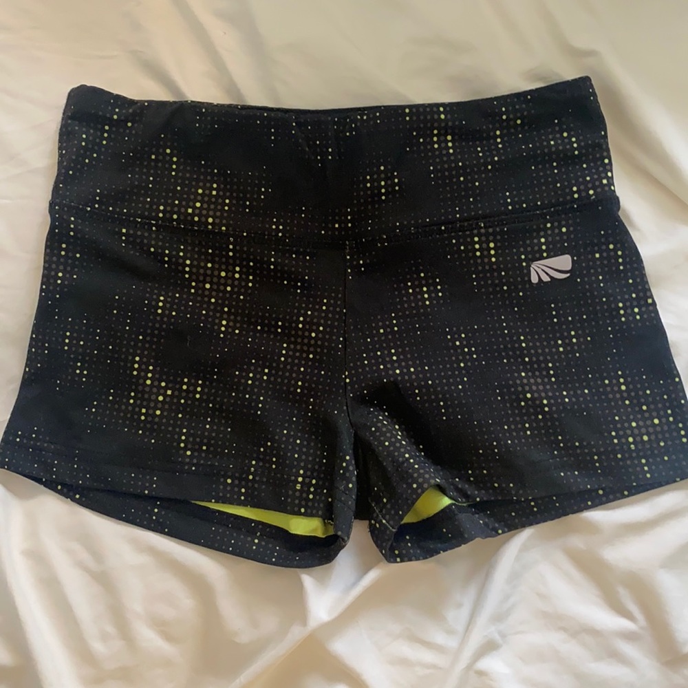 NWOT. Marika Tek. Athletic Shorts. Black. Med
